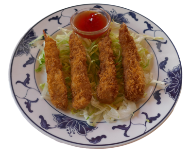 Ebi-Tempura (4 Stück)