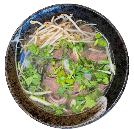 Pho Nudelsuppen
